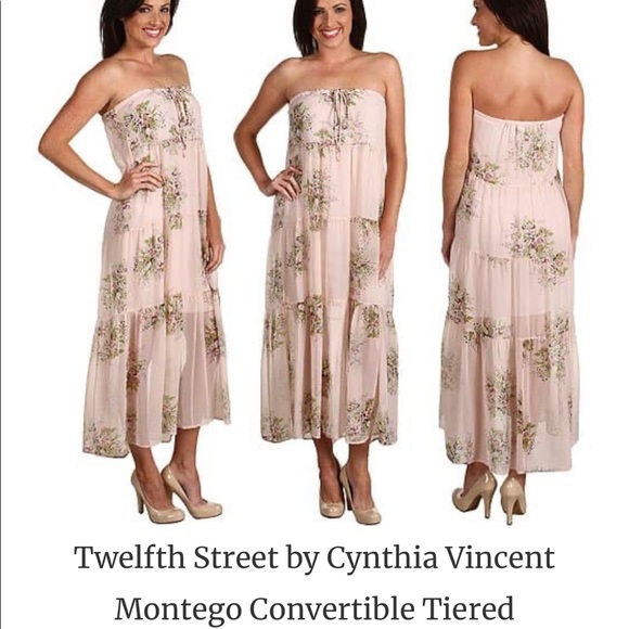 Twelfth Street by Cynthia Vincent Montego Convertable Tiered Skirt/Dress - Picture 1 of 9